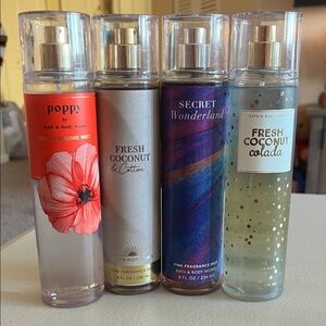 Bath & Body Works Vibrant Fragrance Mist Collection
